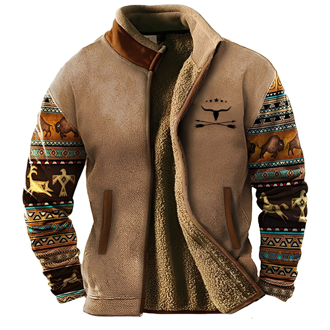 Aubert - Herren-Fleecejacke für Outdoor-Aktivitäten