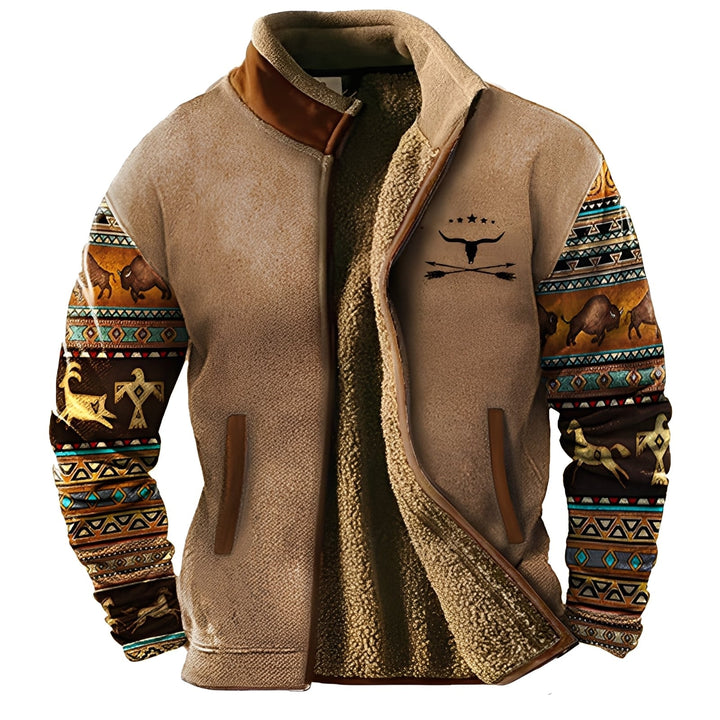 Aubert - Herren-Fleecejacke für Outdoor-Aktivitäten