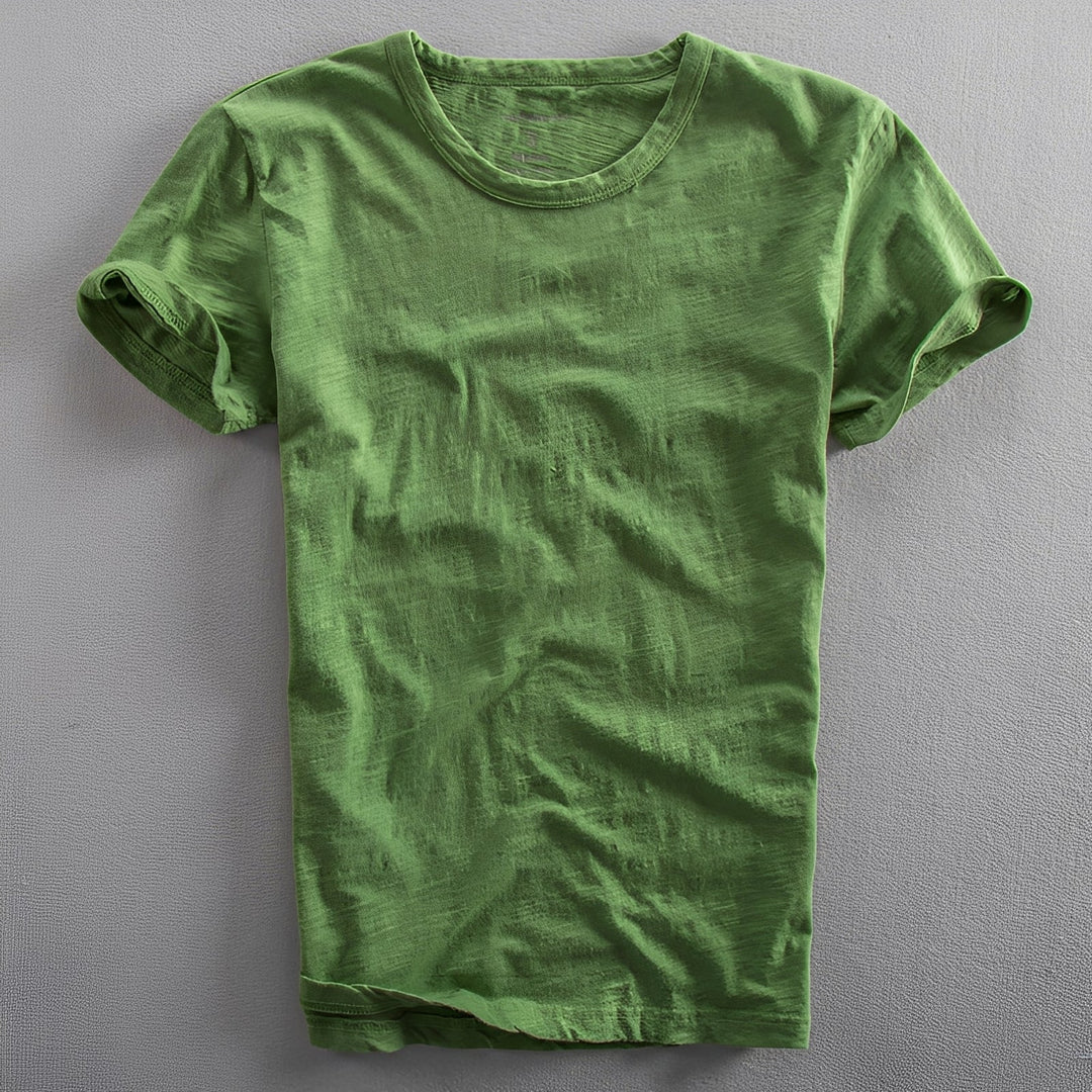 Samuel - Klassisches gewaschenes T-Shirt für Herren