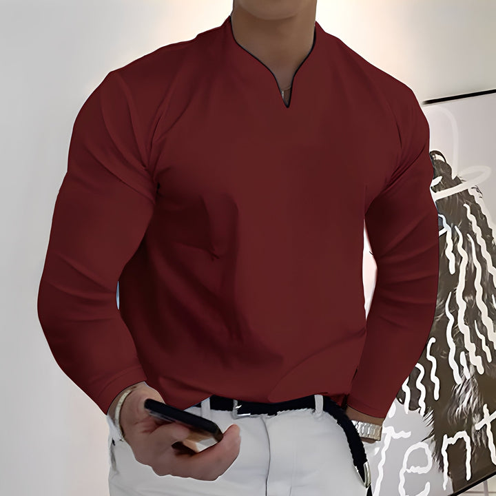 Corentin - Freizeit-Herren-Langarmhemd