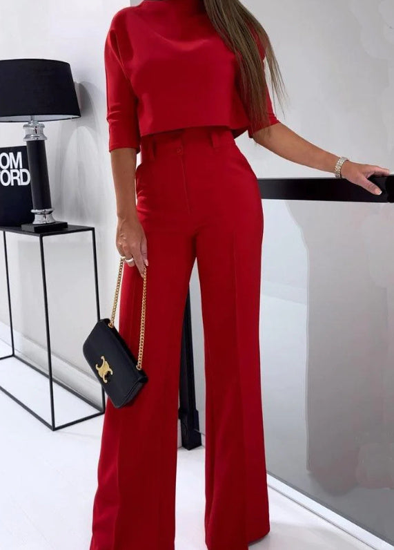 Set Due Pezzi Donna Confortevole Stile Chic