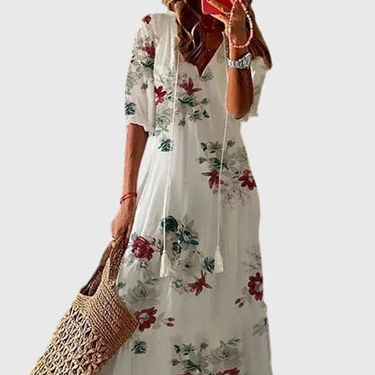 Boho-Vintage-Sommerkleid für Damen