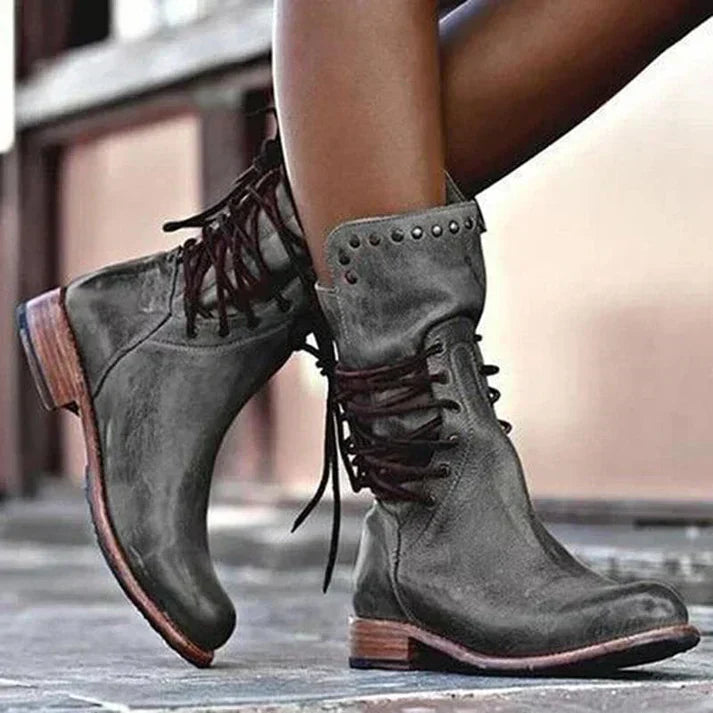 Winterstiefel Damen Mit Reißverschluss | Klassische Boots Stiefeletten