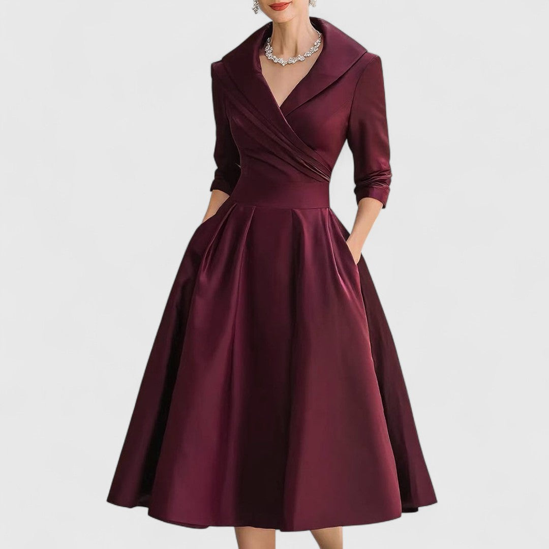 Marley – Anmutiges Midi-Kleid mit schmeichelhafter Silhouette