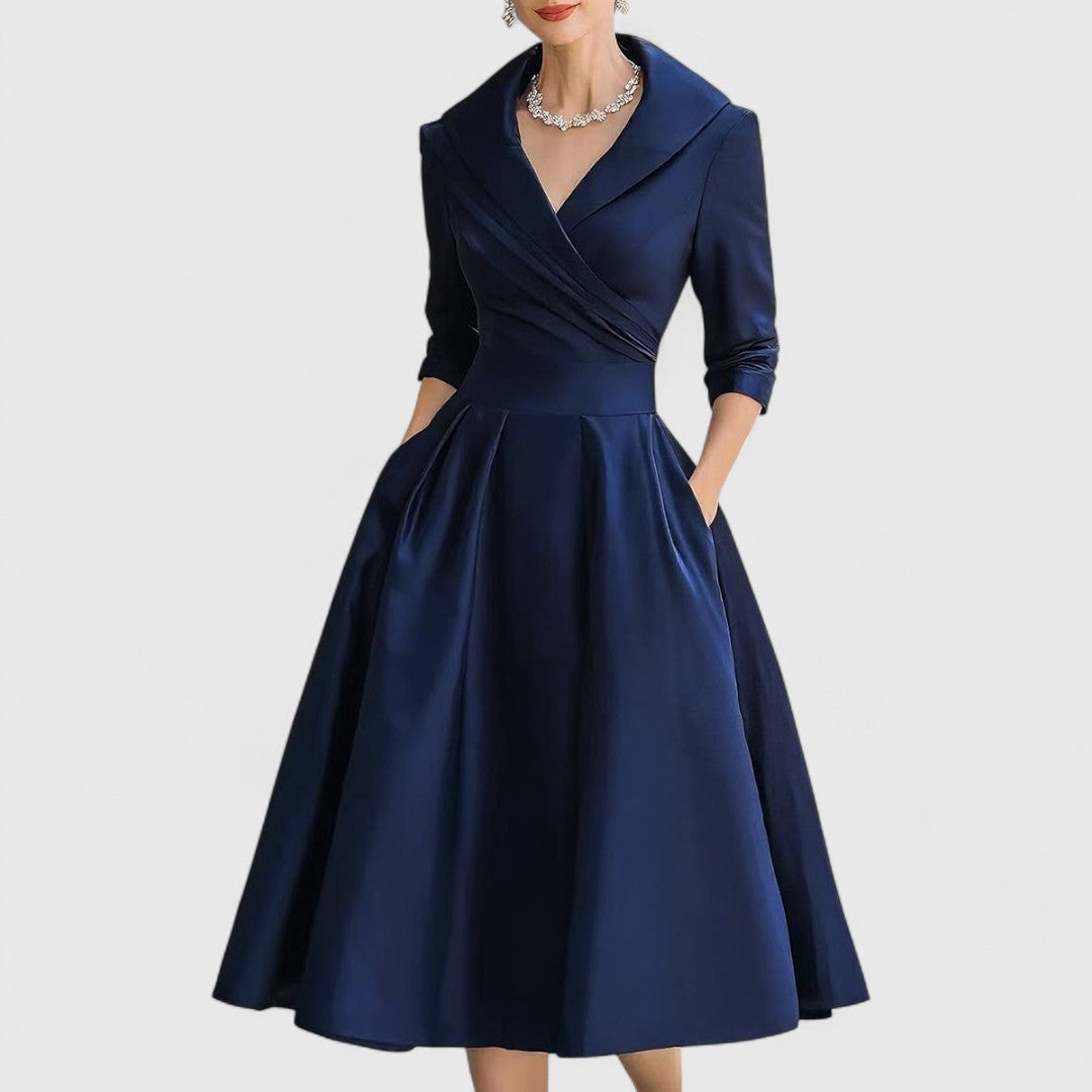Marley – Anmutiges Midi-Kleid mit schmeichelhafter Silhouette