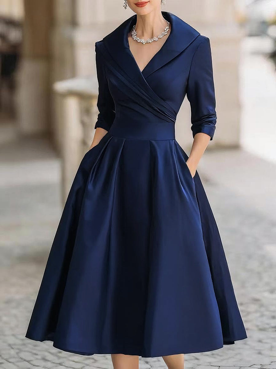 Helga – Elegant A-line Dress for Women - Image 5
