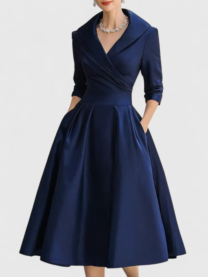 Luisa – Elegant Midi Dress for Women - Image 6