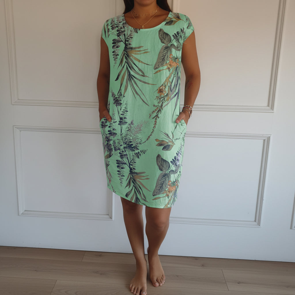 Vicky | Ausgefallenes Sommerkleid – Leicht & Luftig