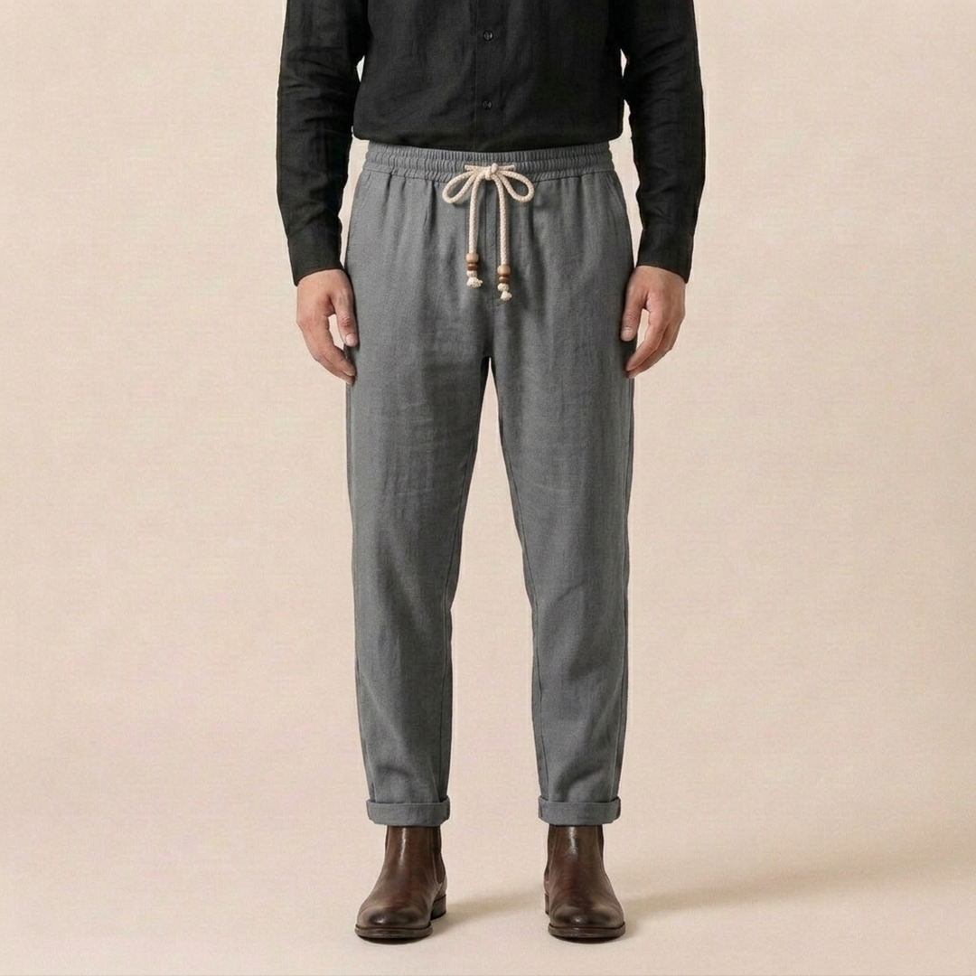 Marco | Atmungsaktive und elegante Leinenhose