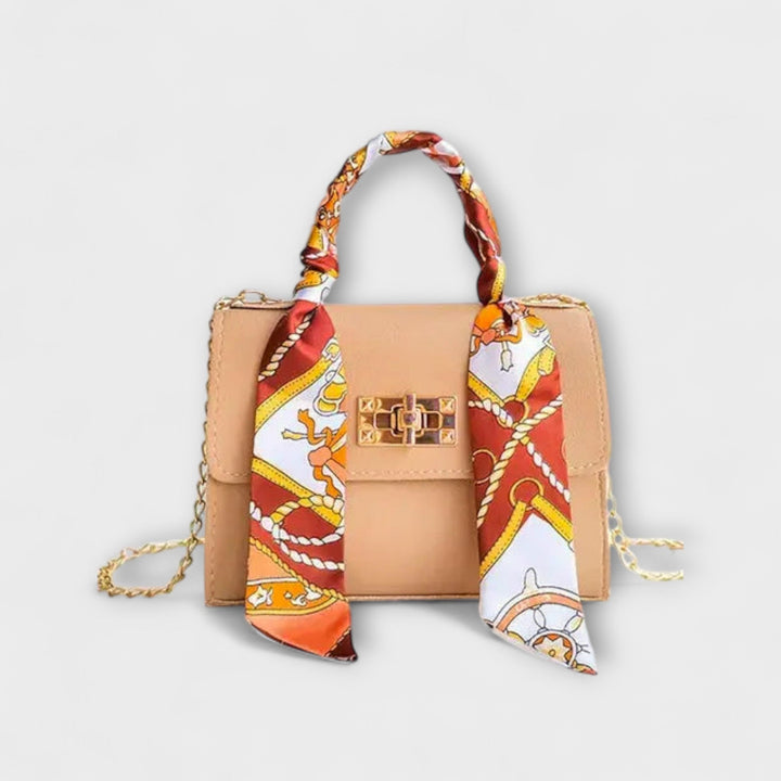 Emilia | Damen Elegante Handtasche mit Kettenriemen