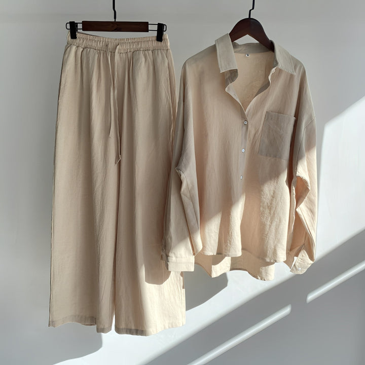 Brianna - Komfortables und locker geschnittenes Damen-Outfit-Set