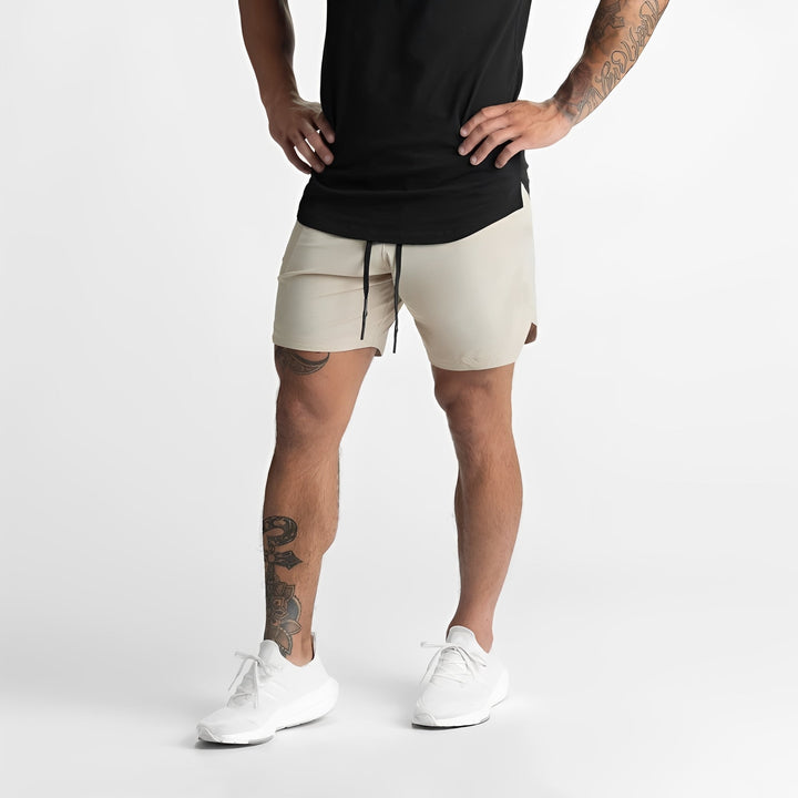 Charles - Schnelltrocknende, atmungsaktive Sportshorts für Herren