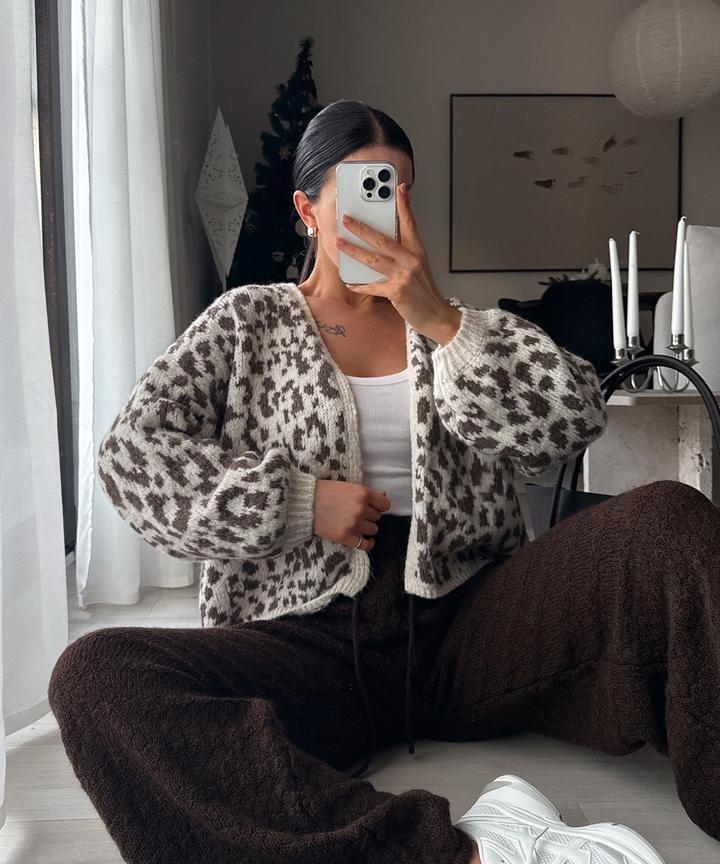 Cardigan Lira Braun Leo Ladypolitan ♡