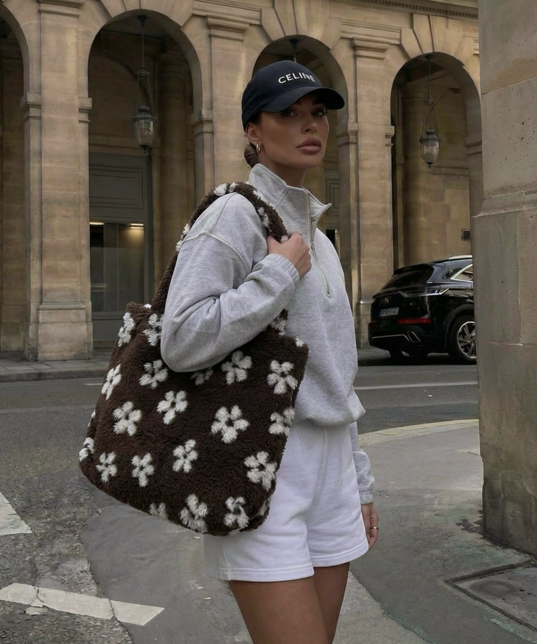 Teddy Blumen Tasche Tia Braun Ladypolitan ♡