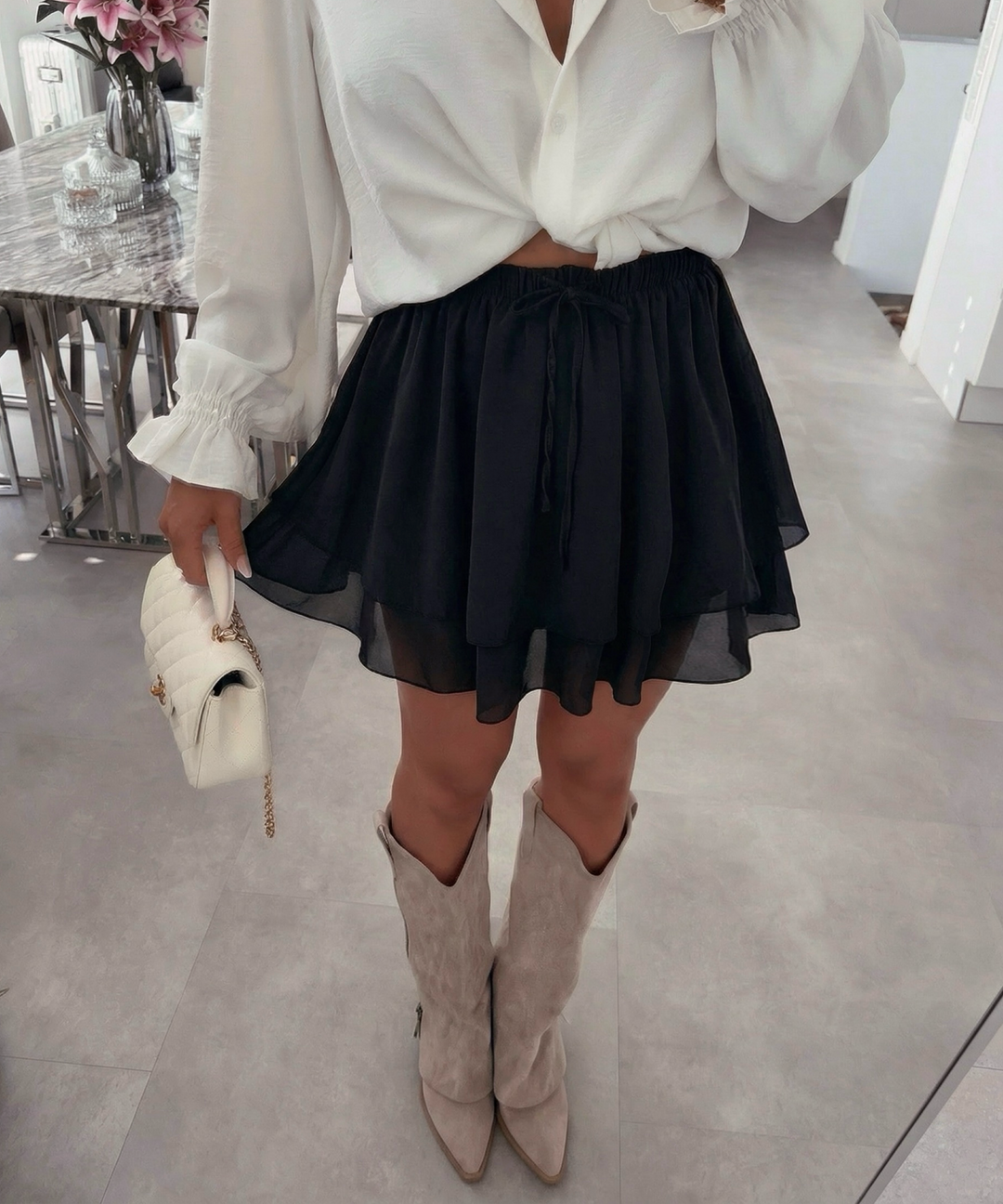 Hosenrock Parisa Uni Schwarz