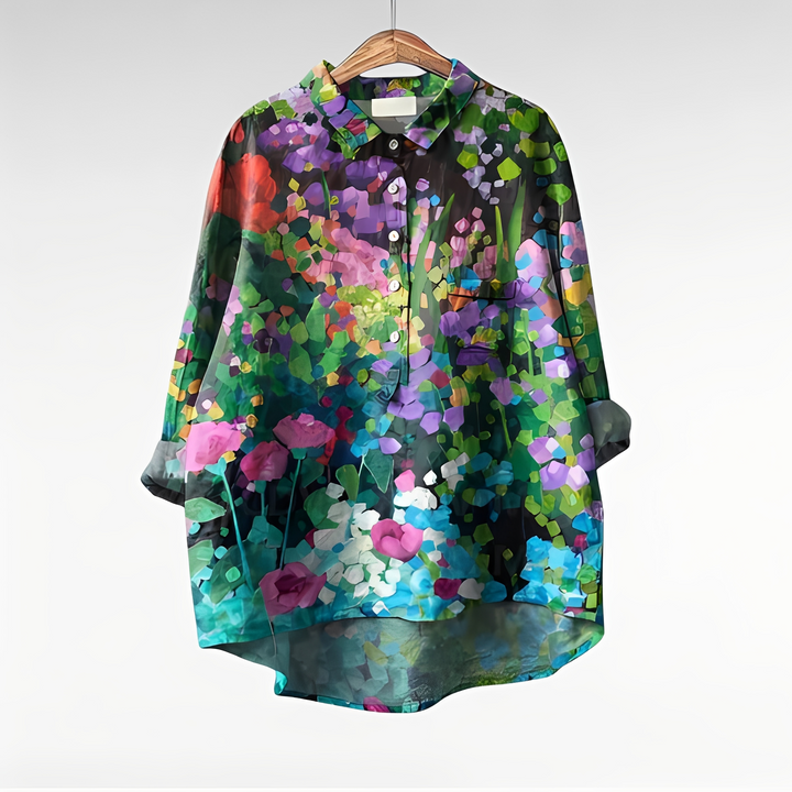 Mecah - Elegante Damenblusen mit Blumenmuster