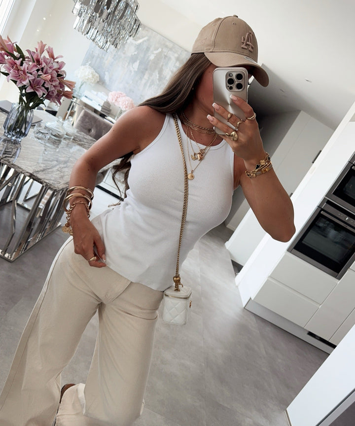 Top Karina Weiß Ladypolitan ♡