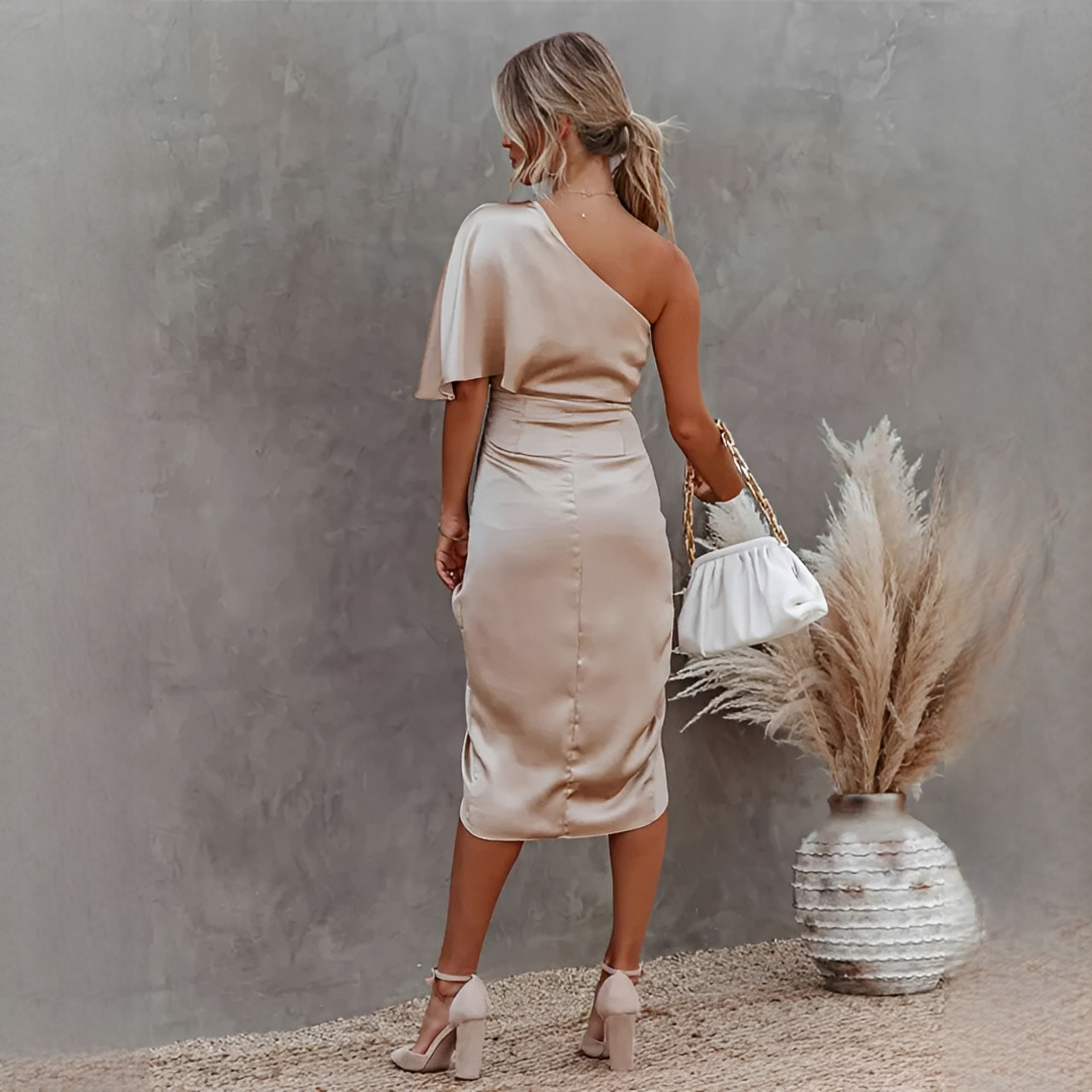 Glaiza - Schickes, asymmetrisches Kleid für Damen