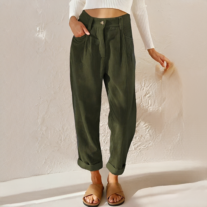 Kelra - Trendige Cordhose für Frauen