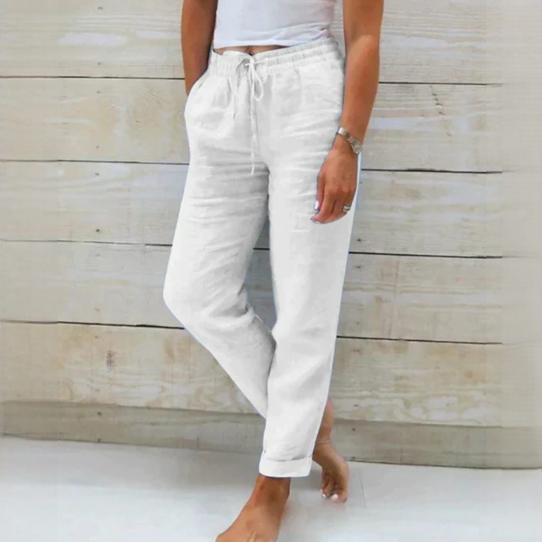 Dyan - Elegante Hose mit Kordelzug für Damen