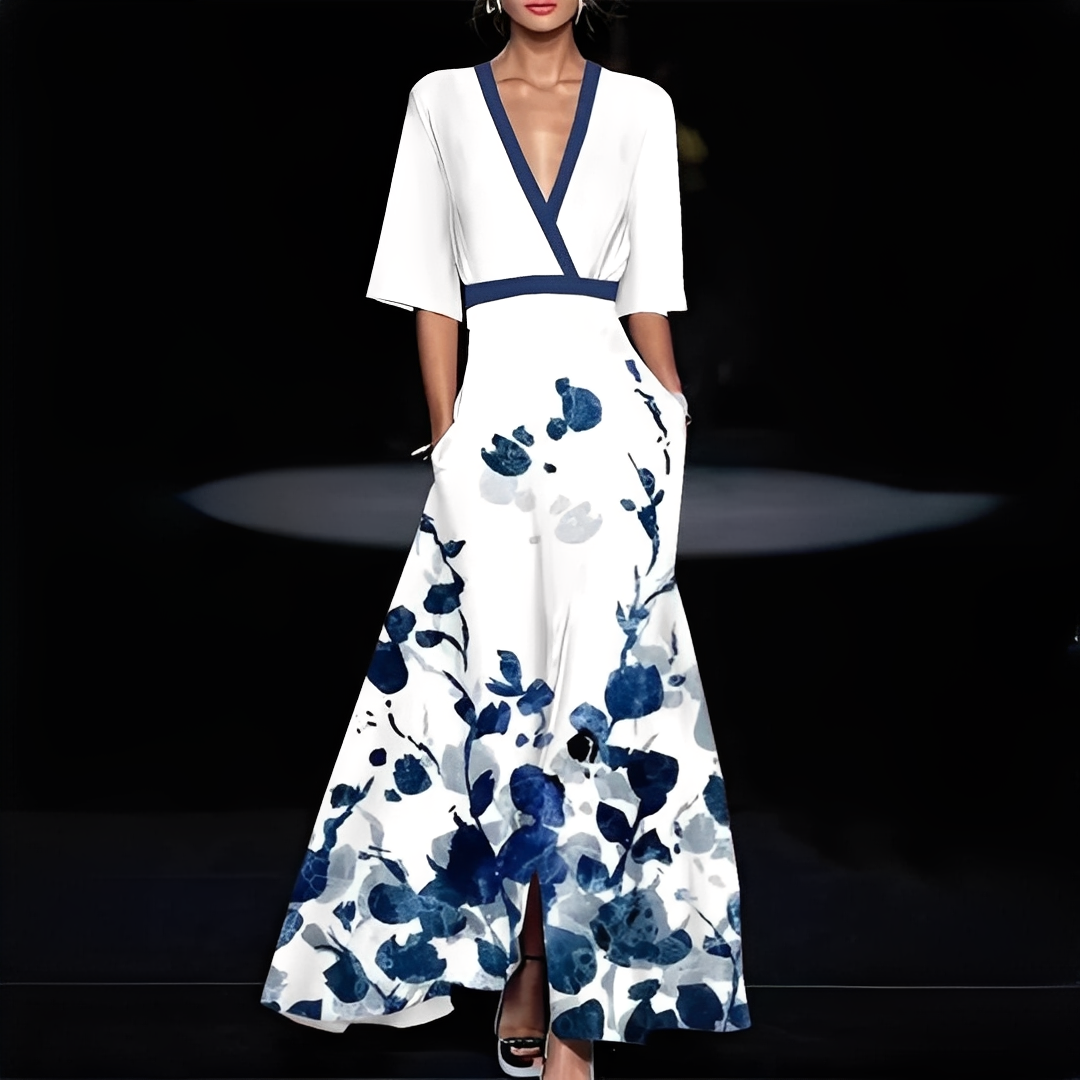 Genesa - Trendkleid mit kurzen Ärmeln für Frauen