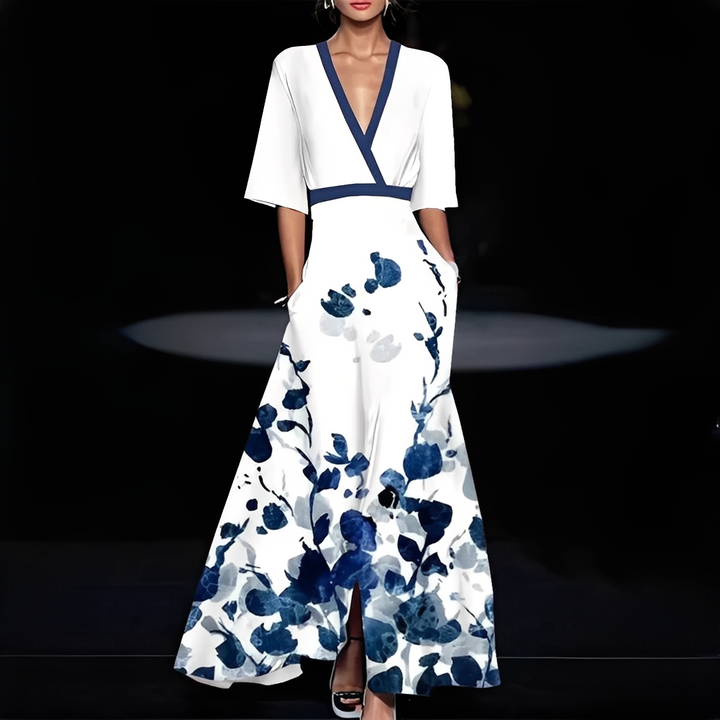 Genesa - Trendkleid mit kurzen Ärmeln für Frauen