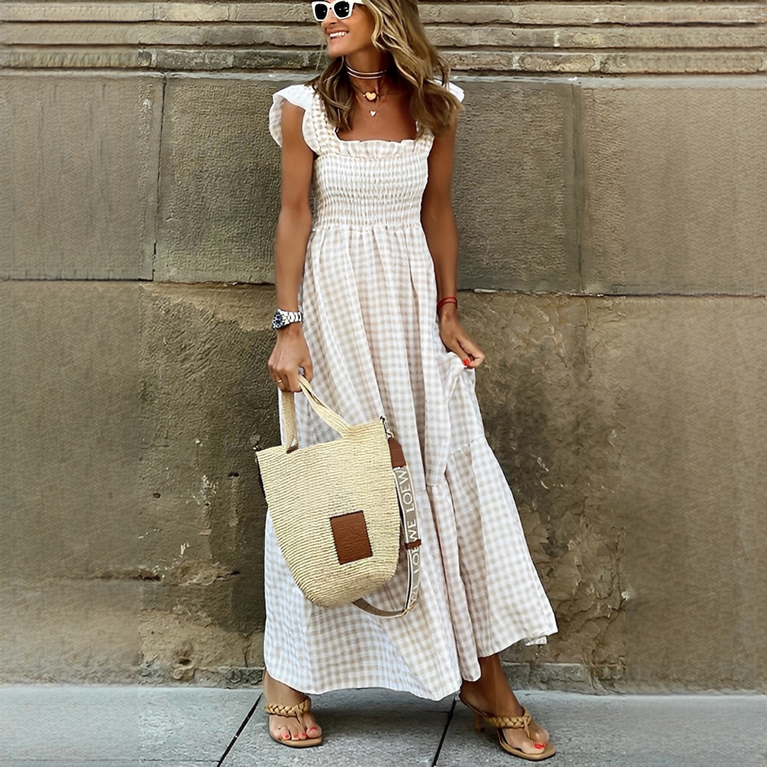 Delina - Langes Sommerkleid für Frauen