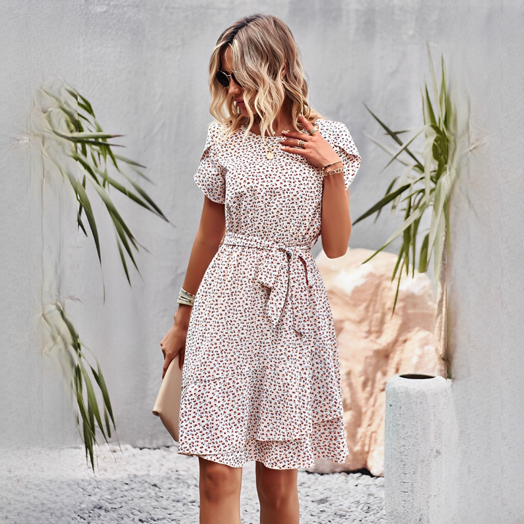 Aurellia - Bequemes Blumenkleid für Frauen