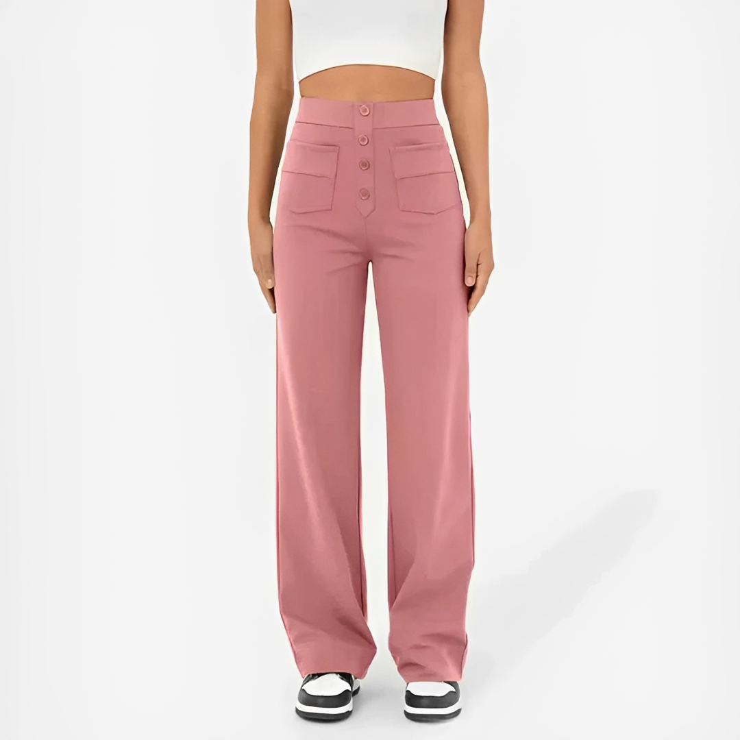 Dara - Schicke Damenhose mit hohem Bund