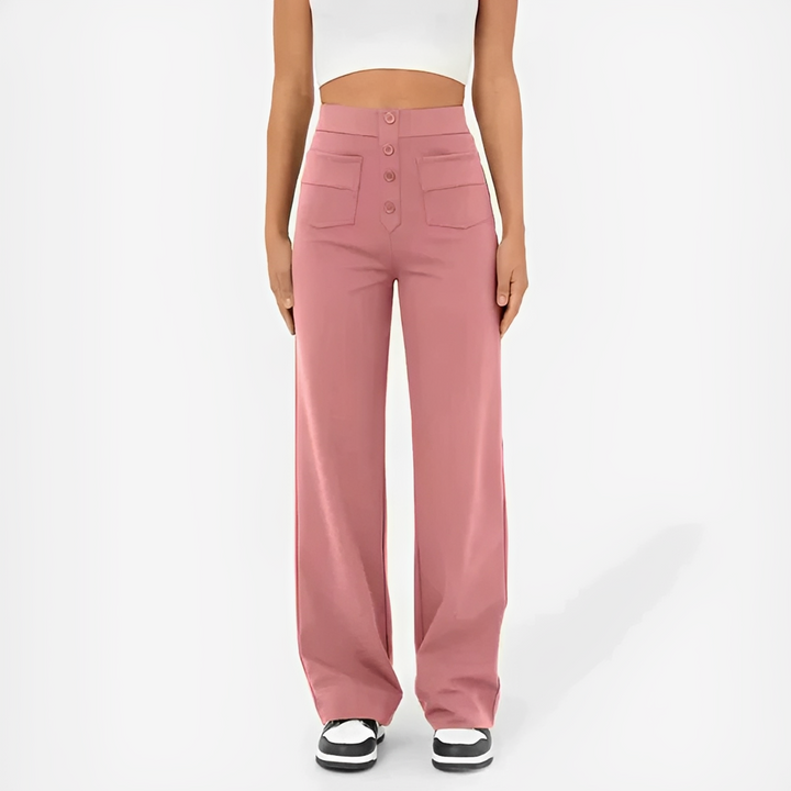 Dara - Schicke Damenhose mit hohem Bund