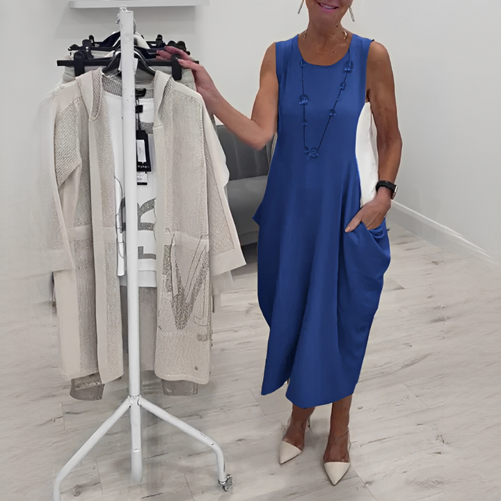Dinna - Lockeres und bequemes Damenkleid