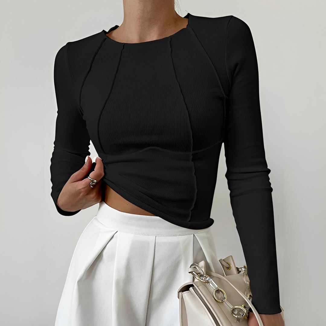 Matilda - Stilvolles Langarmshirt für Damen