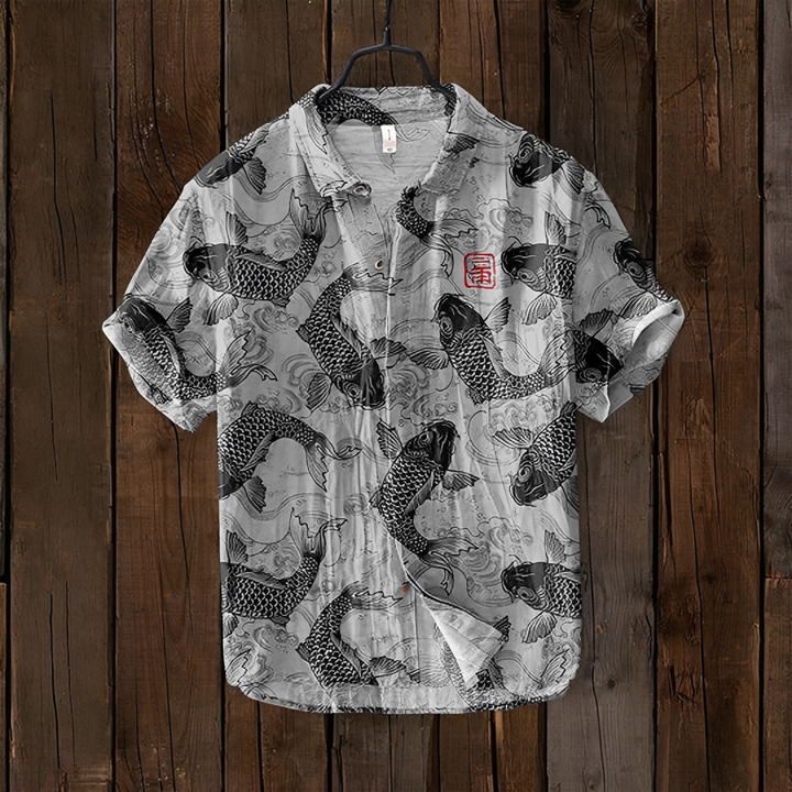 Raylle - Vintage-Sommerhemd für Herren