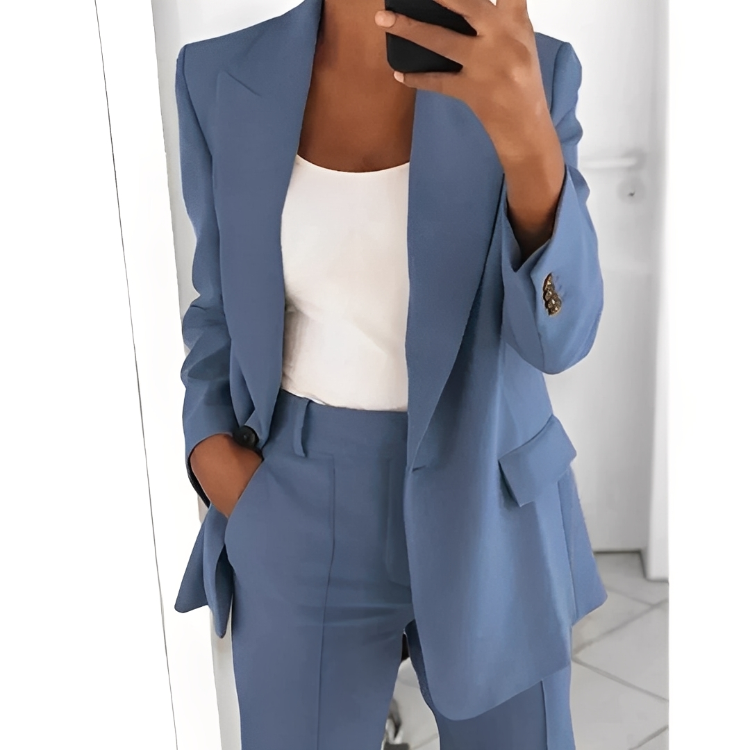 Alexes - Blazer und elegante Hosen für Damen Set