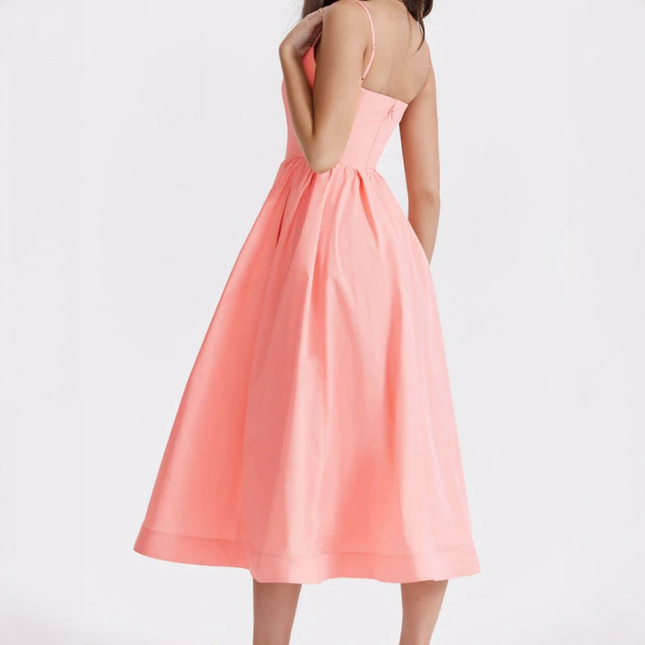 Jenesa - Elegantes ärmelloses Kleid für Frauen