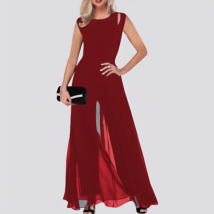 Cassie - Stilvoller ärmelloser Jumpsuit für Damen