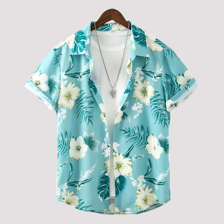 Arjun - Lässiges Hemd mit Hawaii-Motiv für Herren