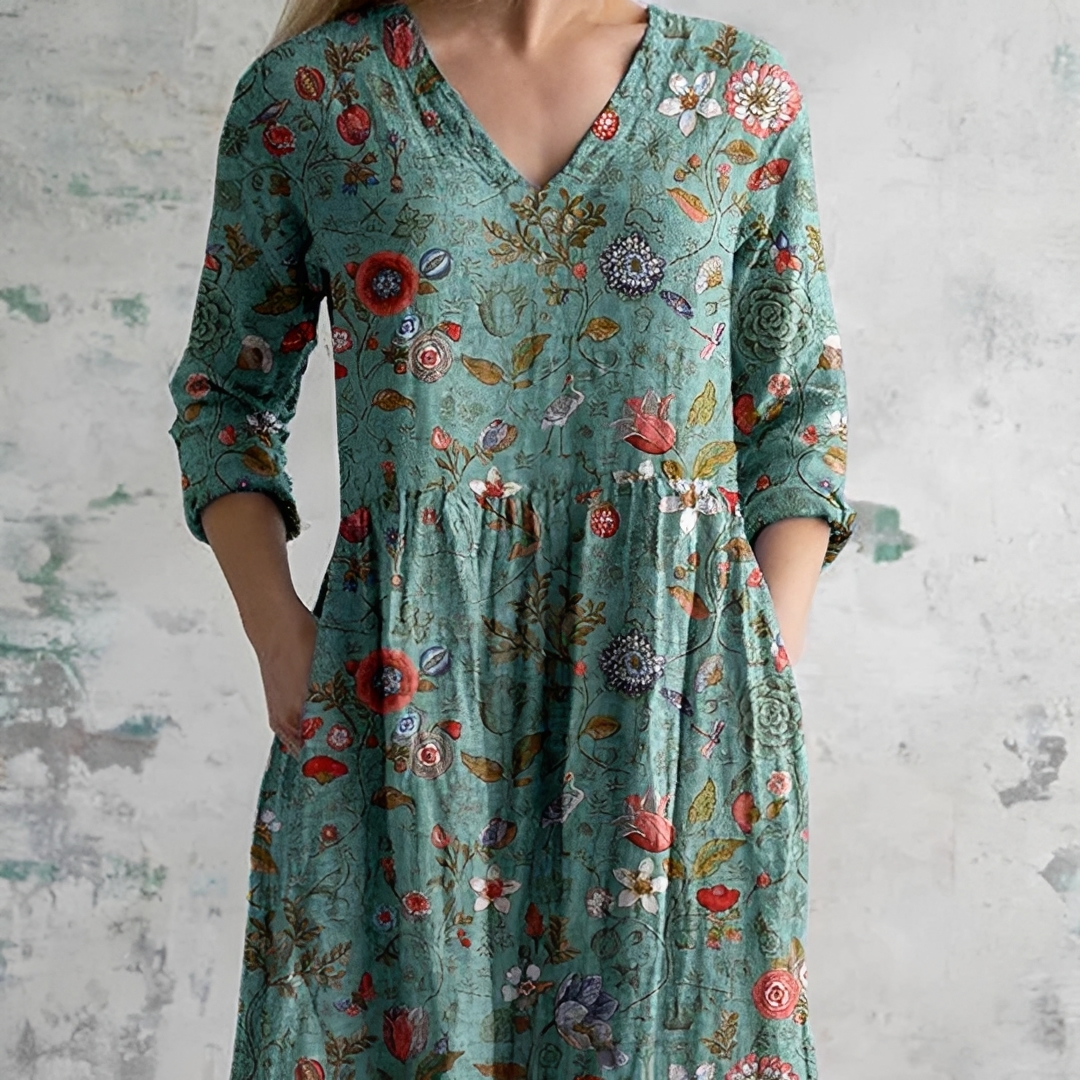 Felna - Elegantes Sommerkleid für Frauen