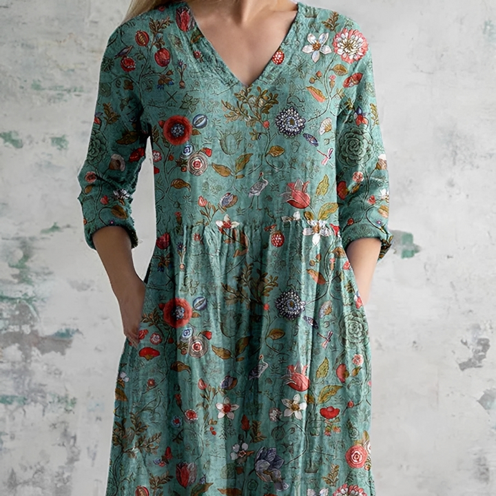 Felna - Elegantes Sommerkleid für Frauen