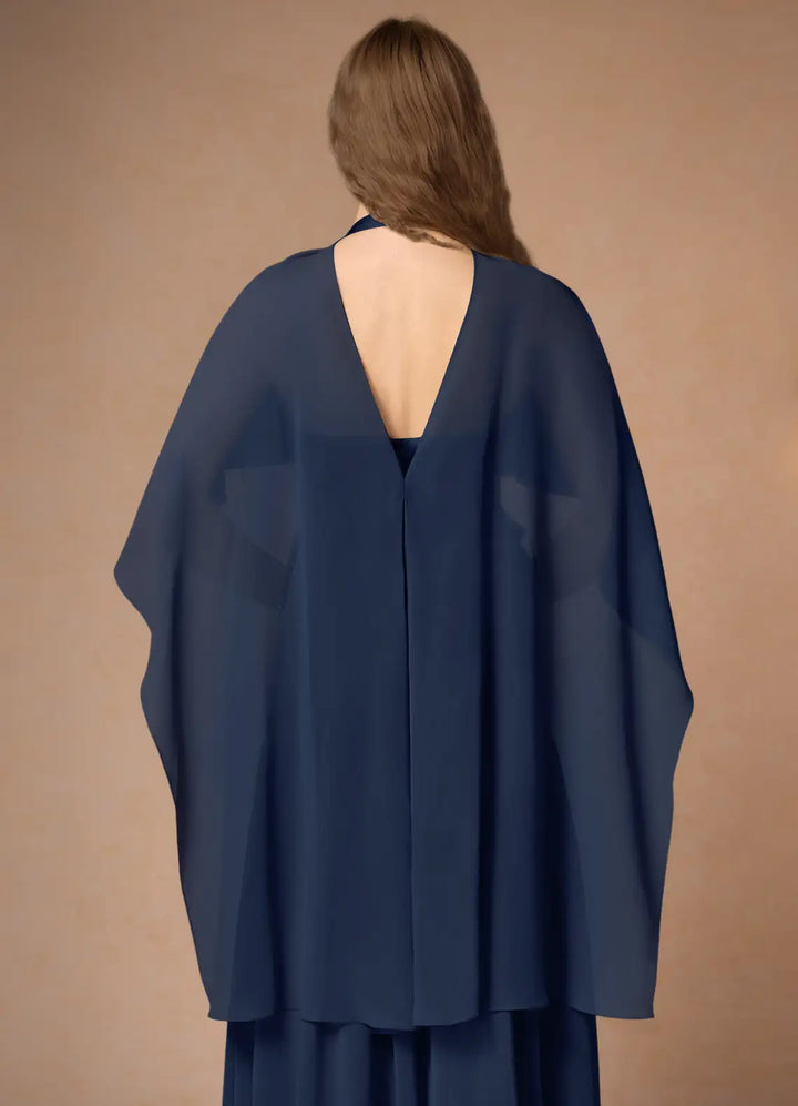 Multiway-Chiffon-Umhang für Damen