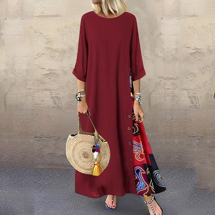 Abby - Klassisches Blumenkleid für Damen