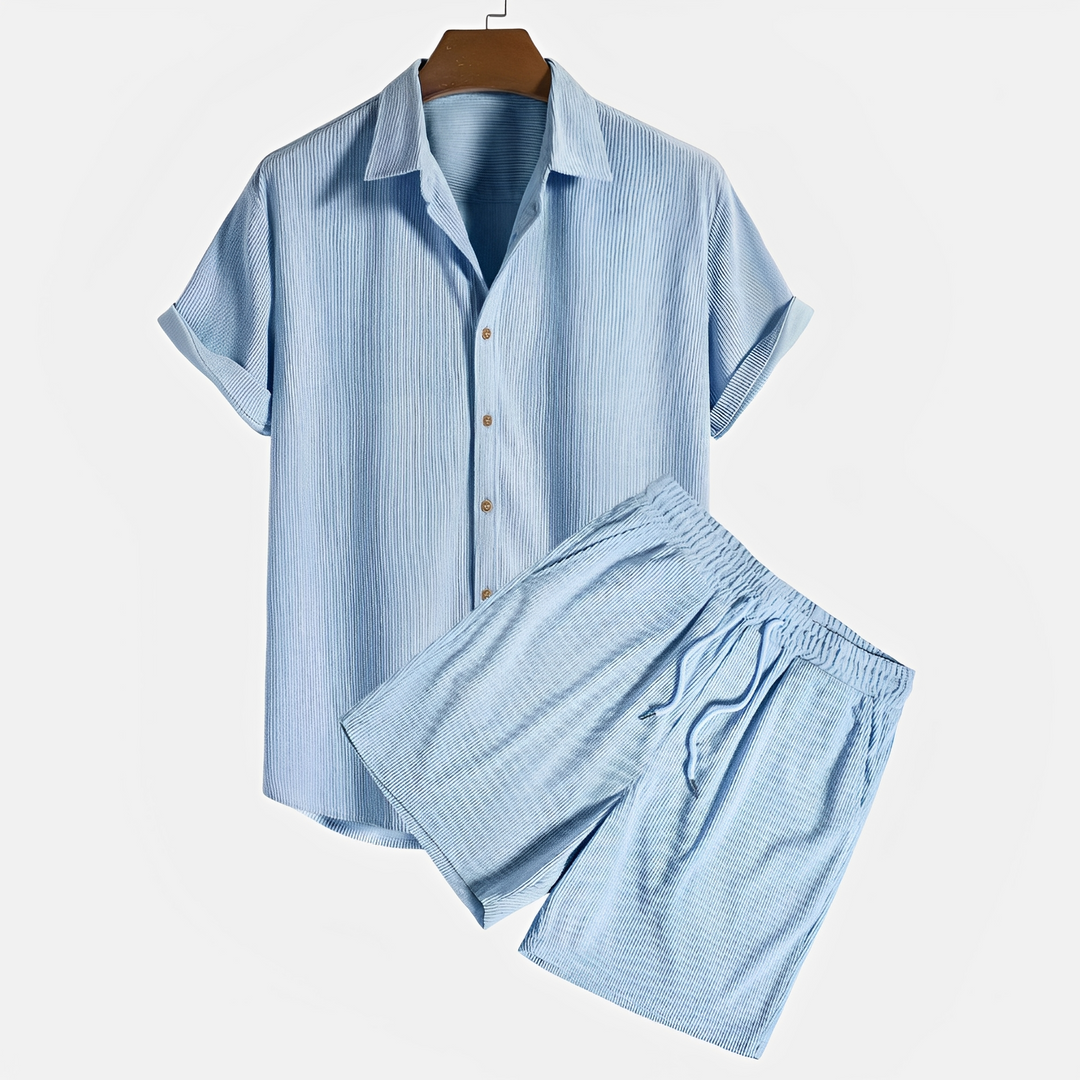 Charley - Lässiges zweiteiliges Set aus Cord für Herren