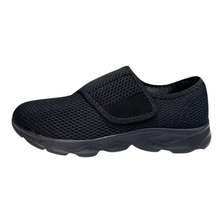 Damenschuhe für Diabetiker, breite Passform, Klettverschluss