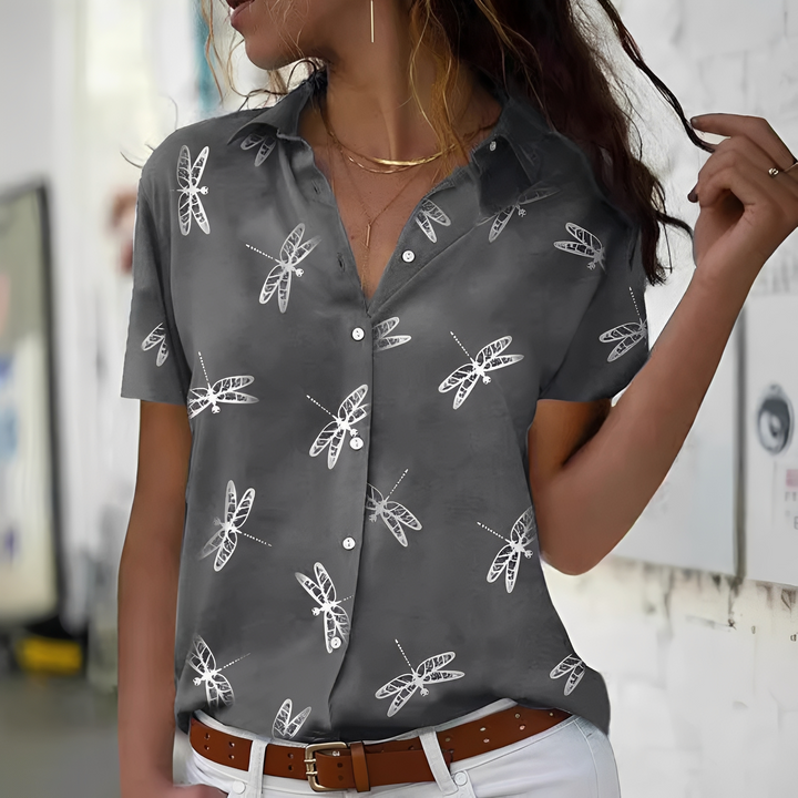 Joyce - Stilvolles, grenzüberschreitendes Shirt für Frauen