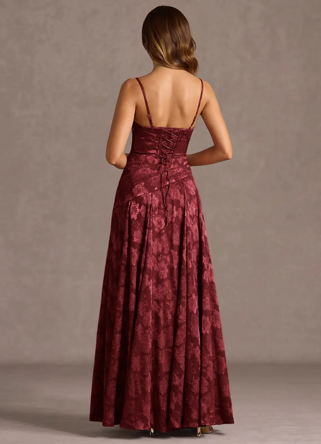 Maxikleid für Damen mit Korsett