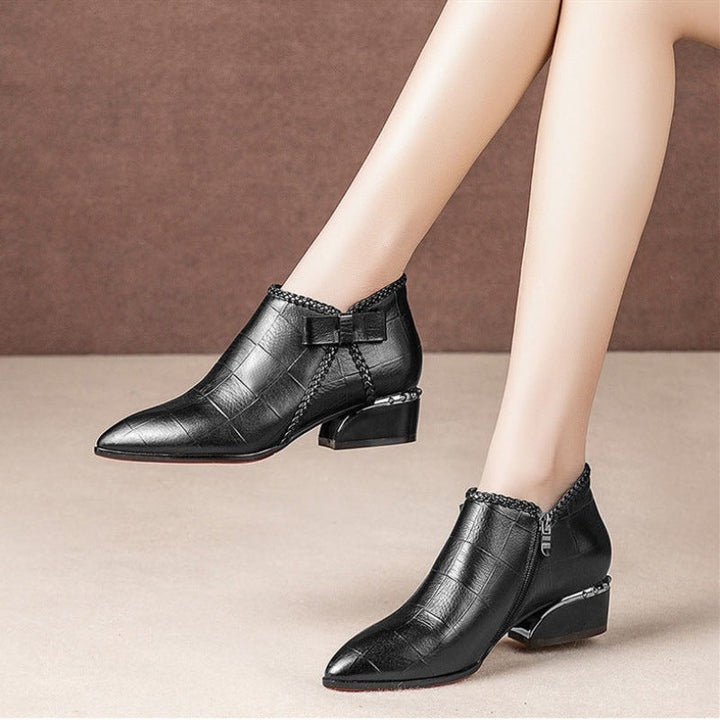 Georgina - Klassische Stiefeletten mit Absatz für Damen