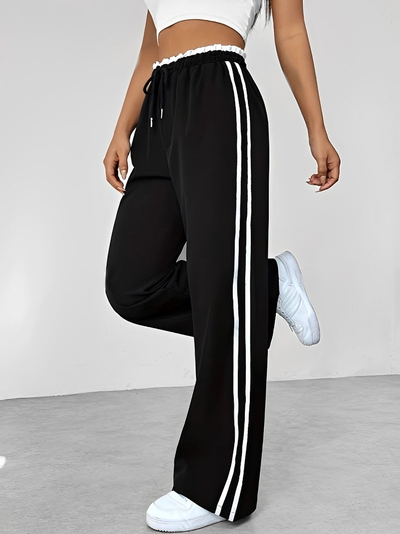 Eleanor - Sportliche, weit geschnittene Straight-Hose für Damen