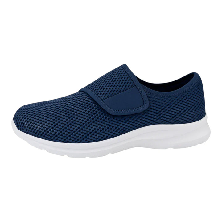 Damenschuhe für Diabetiker, breite Passform, Klettverschluss