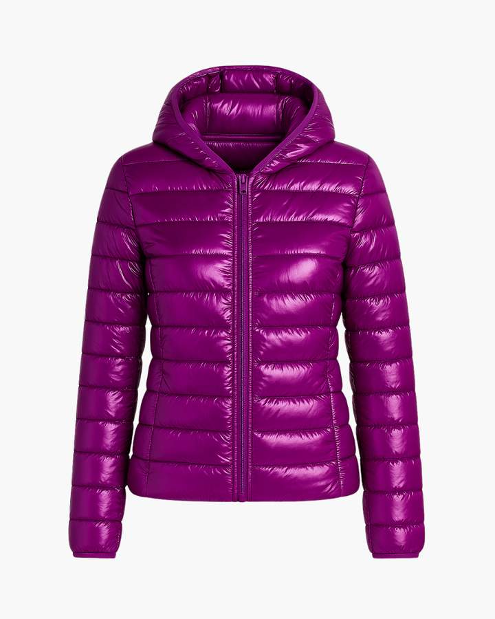 Leichte Steppjacke mit Kapuze