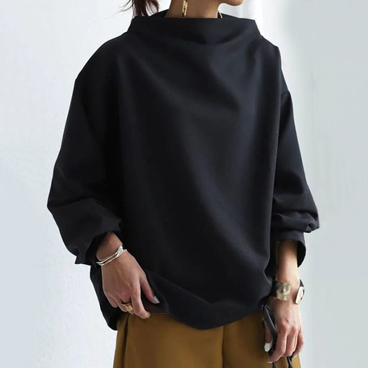 Carmen | Damen Oversized Rollkragenpullover